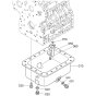 Oil Pan Assembly for Kubota D1703-M-DI-E4B Engine