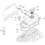 Head Cover Assembly for Kubota D1703-M-DI-E4B Engine