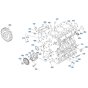 Crankcase Assembly for Kubota D1703-M-E3B Engine