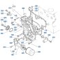 Gear Case Assembly for Kubota D1703-M-E3B Engine