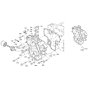 Gear Case Assembly for Kubota D1803-CR-T-E5 Engine