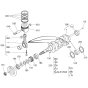 Crankshaft Assembly for Kubota D1803-CR-T-E5 Engine