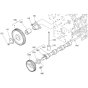 Camshaft Assembly for Kubota D1803-CR-T-E5 Engine