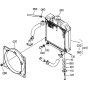 Radiator Assembly for Kubota D722-BBS Engine