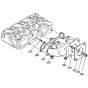 Exhaust Manifold Assembly for Kubota D722-BBS Engine