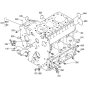 Crankcase Assembly for Kubota D782-EB Engine