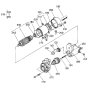 Starter Assembly for Kubota D782-EB Engine