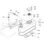 Head Cover Assembly for Kubota D905-E2BG Engine