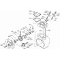 Camshaft Assembly for Kubota GH170 Engine