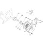 Recoil Starter Assembly -1 for Kubota GH170 Engine