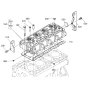 Cylinder Head Assembly for Kubota V1505-E3B Engine