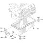 Oil Pan Assembly for Kubota V1505-E4B Engine