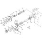 Fuel Camshaft Assembly for Kubota V1505-T-B Engine
