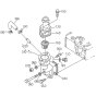 Water Flange Assembly for Kubota V2203-EB Engine