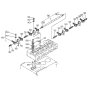Rocker Arm Assembly for Kubota V2203-EB Engine
