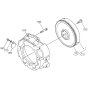 Flywheel Assembly for Kubota V2203-EB Engine