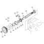 Fuel Camshaft Assembly for Kubota V2203-EB Engine
