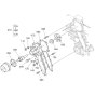 Water Pump Assembly for Kubota V2403-M-E3B Engine