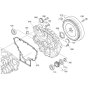 Flywheel Assembly for Kubota V2607-CR-E5B Engine