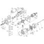 Starter Assembly for Kubota V2607-CR-E5B Engine