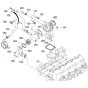 EGR Cooler Assembly for Kubota V2607-CR-T-E5 Engine
