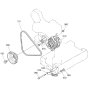 Pulley Assembly for Kubota V3300-T-E2B Engine