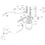 Fuel Filter Assembly for Kubota V3300DI-E2B Engine