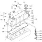 Head Cover Assembly for Kubota V3300DI-E2B Engine