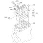 Injection Pump Assembly for Kubota V3300DI-E2B Engine