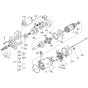 Starter Motor Assembly for Kubota V3600-E3B Engine