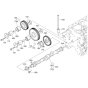 Camshaft Assembly for Kubota V3800-CR-TI-E4B Engine