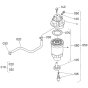 Fuel Filter Assembly for Kubota V3800DI-T-E3B Engine