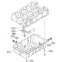 Oil Pan Assembly for Kubota V3800DI-T-E3B Engine