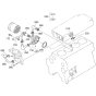 Oil Cooler Assembly for Kubota V3800DI-T-E3B Engine