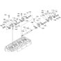 Rocker Arm Assembly for Kubota V3800DI-T-E3B Engine