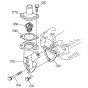 Water Flange Assembly for Kubota WG750-E Engine