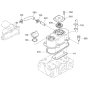 Head Cover Assembly for Kubota Z482-E2B Engine
