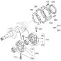 Main Bearing Case Assembly for Kubota Z482-E2B Engine