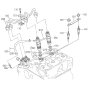 Nozzle Holder Assembly for Kubota Z482-EB Engine