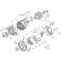 Alternator Assembly for Kubota Z482-EB Engine