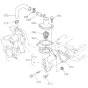 Water Flange Assembly for Kubota Z482-EB Engine