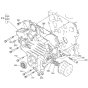 Gear Case Assembly for Kubota Z482-EB Engine