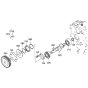 Fuel Camshaft Assembly for Kubota Z482-EB Engine
