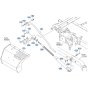 Lift Adjuster Assembly for Kubota ZD1011 Zero-Turn Mower
