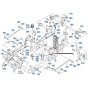 Lift Arm Assembly for Kubota ZD1011 Zero-Turn Mower