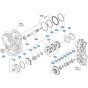 Clutch Shaft Assembly for Kubota ZD1011 Zero-Turn Mower