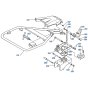 Handle Assembly for Kubota AD70 Tiller