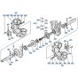 Axle Assembly for Kubota AD70 Tiller
