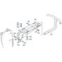 Front Frame Assembly for Kubota AD70 Tiller
