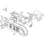 Belt Cover Assembly for Kubota AD70 Tiller